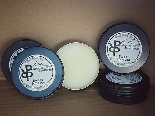 Whipped Tallow Beard Balm, Scent: Sweet Tobacco