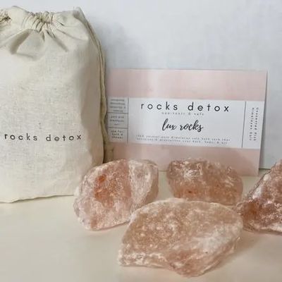 Pink Himalayan Bath Salt Rocks - 4 Pack