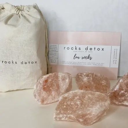 Pink Himalayan Bath Salt Rocks - 4 Pack