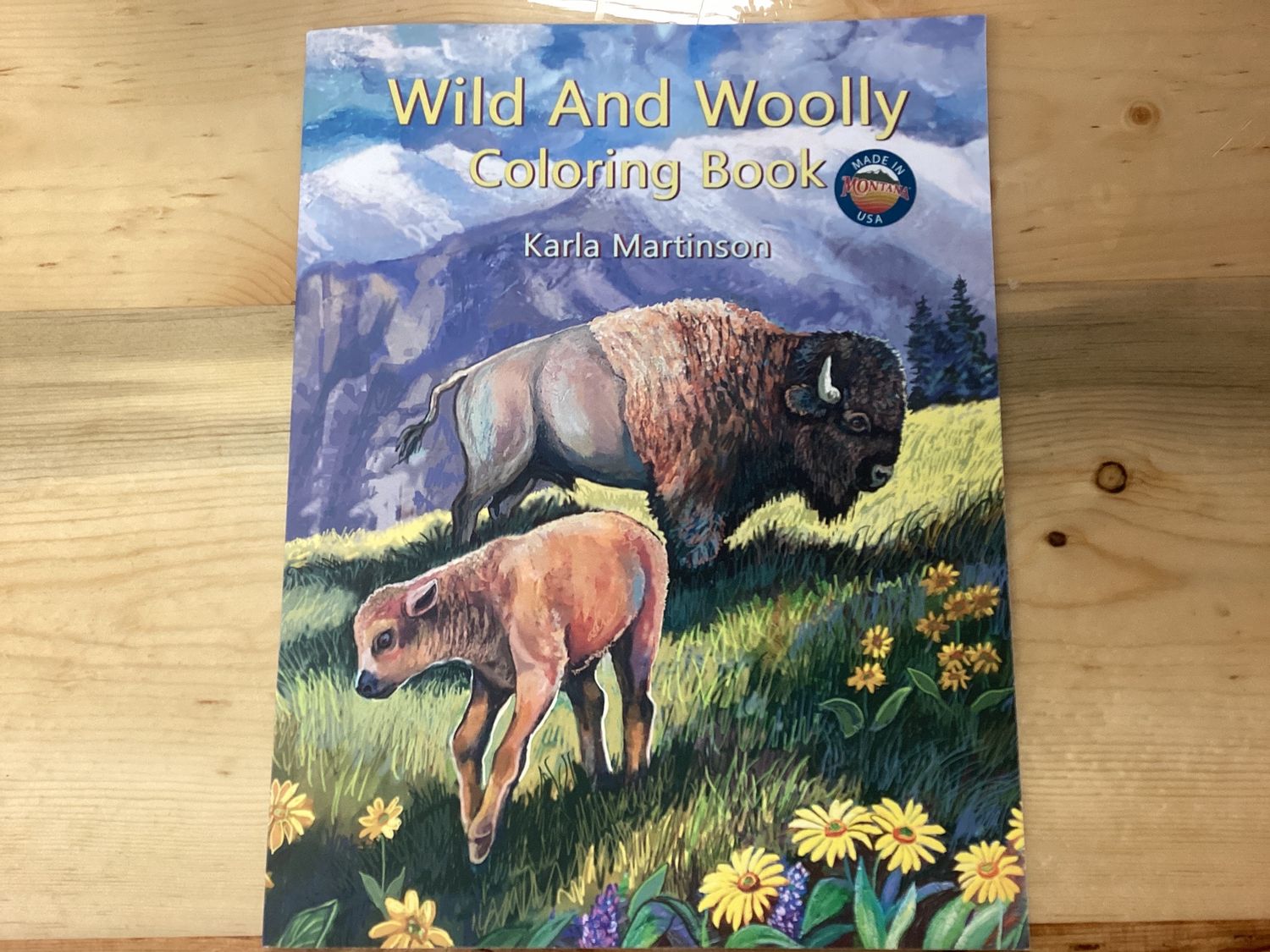 Wild And Woolly Coloring Book
