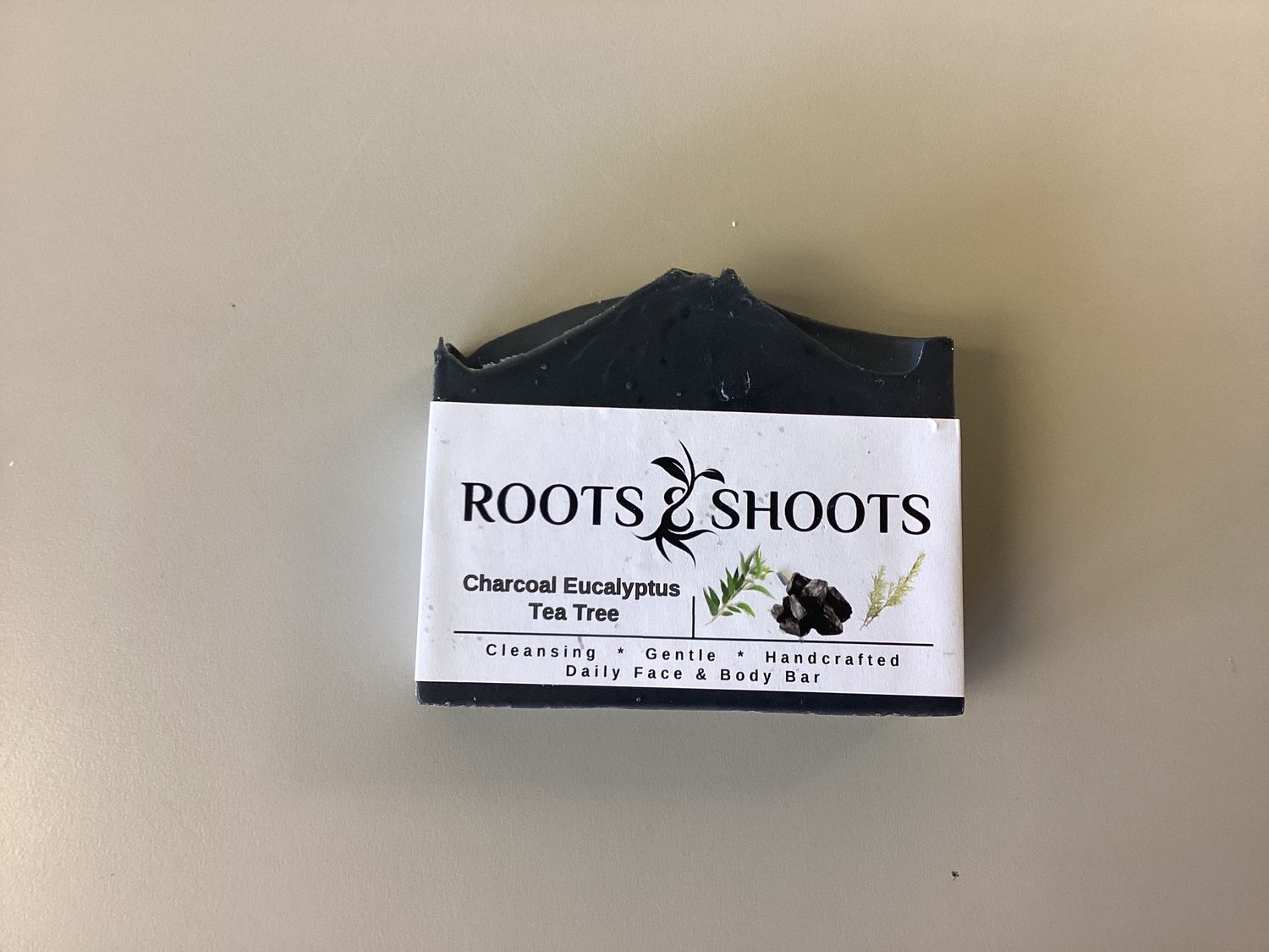Face &amp; Body Bar, Scent: Charcoal Eucalyptus