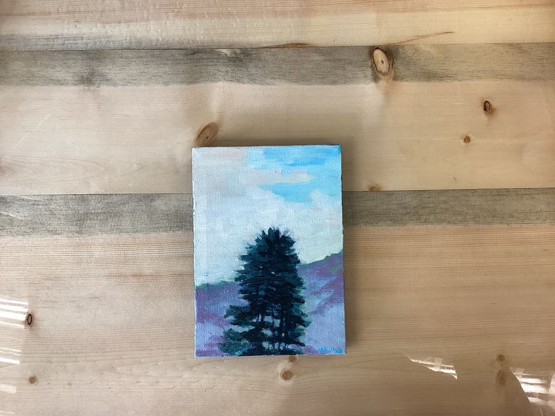 &quot;Trees 1&quot; Original Painting