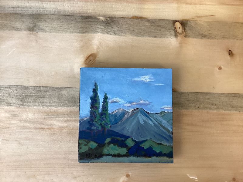 &quot;In the Pines&quot; Original Painting