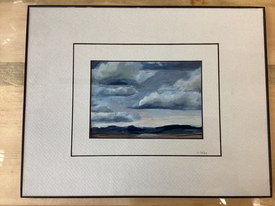 &quot;Cloudy Study&quot; Original Painting