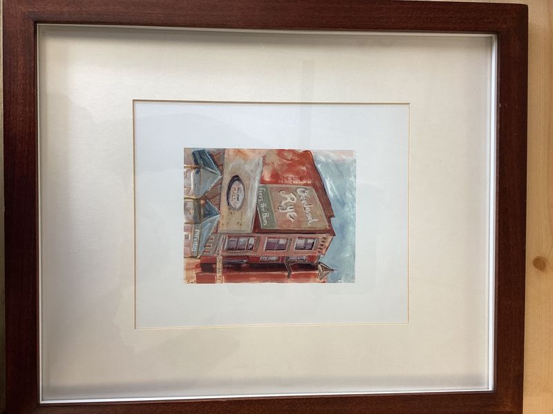&quot;Cures the Blues&quot; print framed PRINTS AVAILABLE