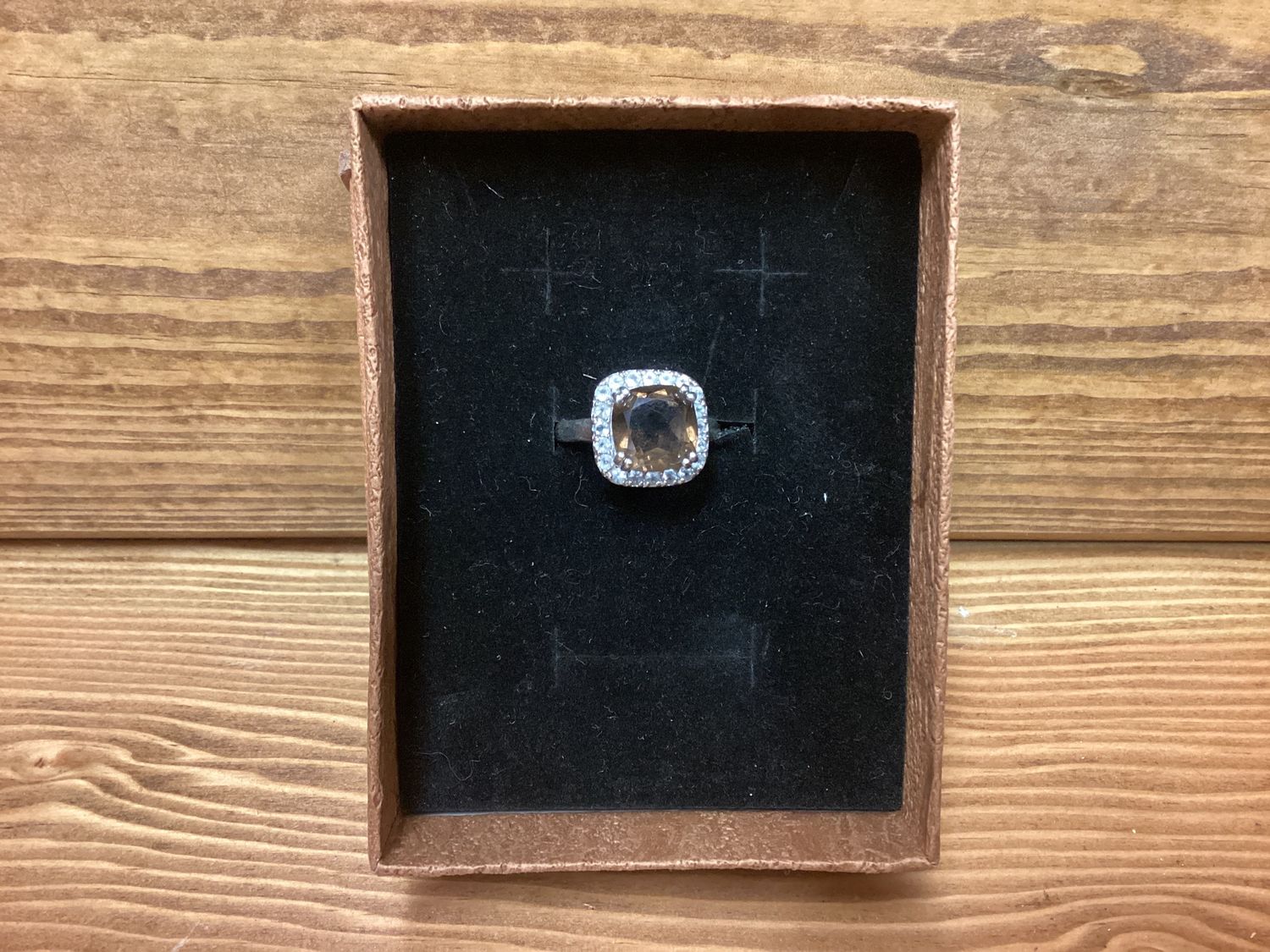Smokey Quarts Ring 14K (ND$)