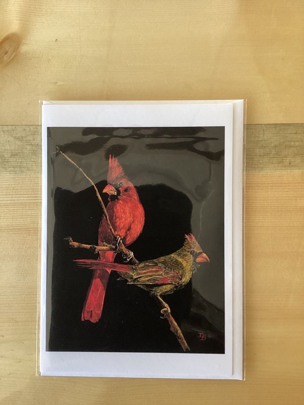 Crimson Love Card
