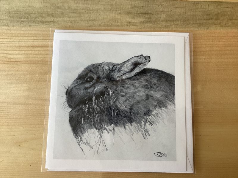 Hunkered Down Card