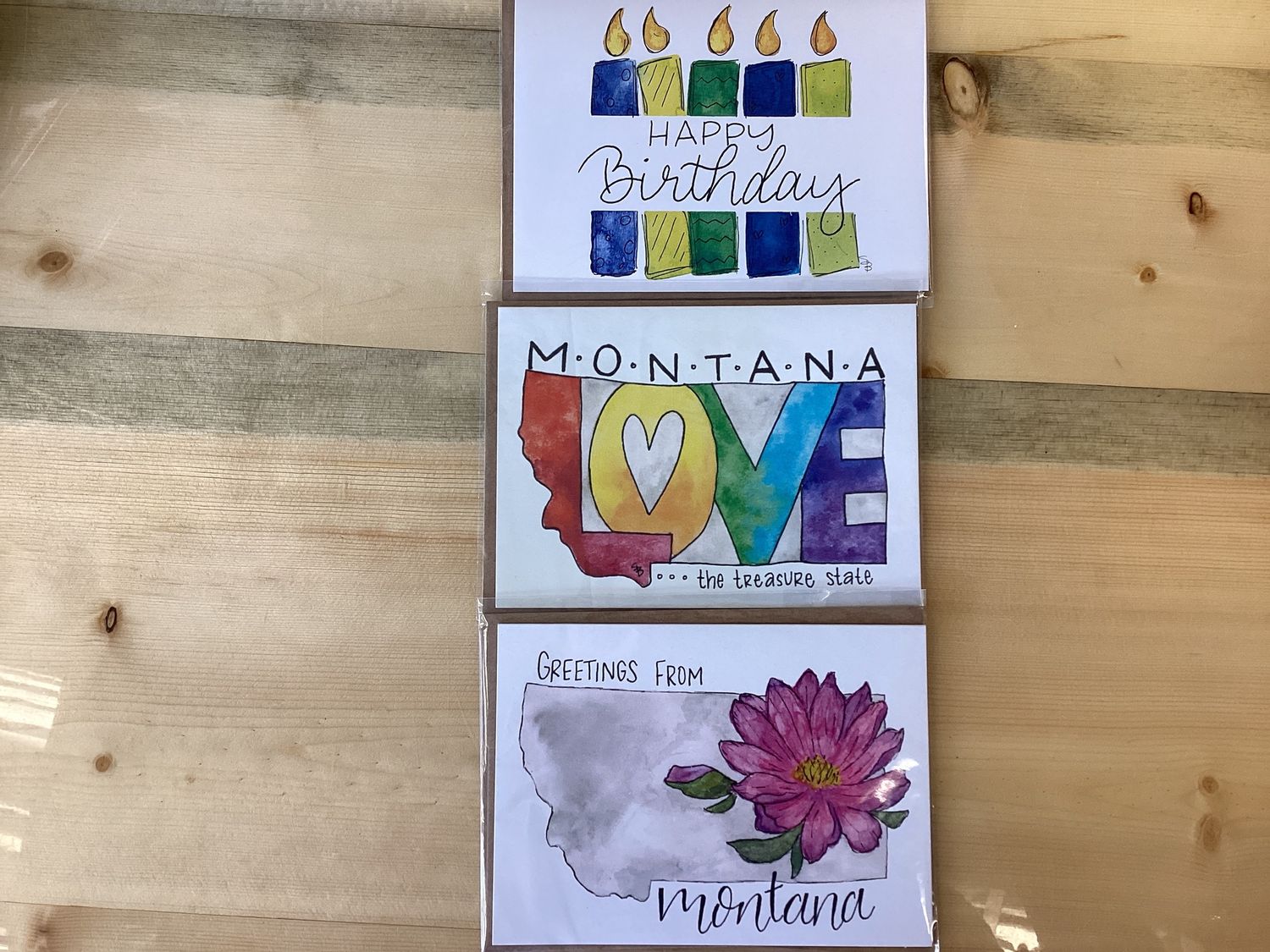 Greeting Cards  (ND$), Card Design: Sayings