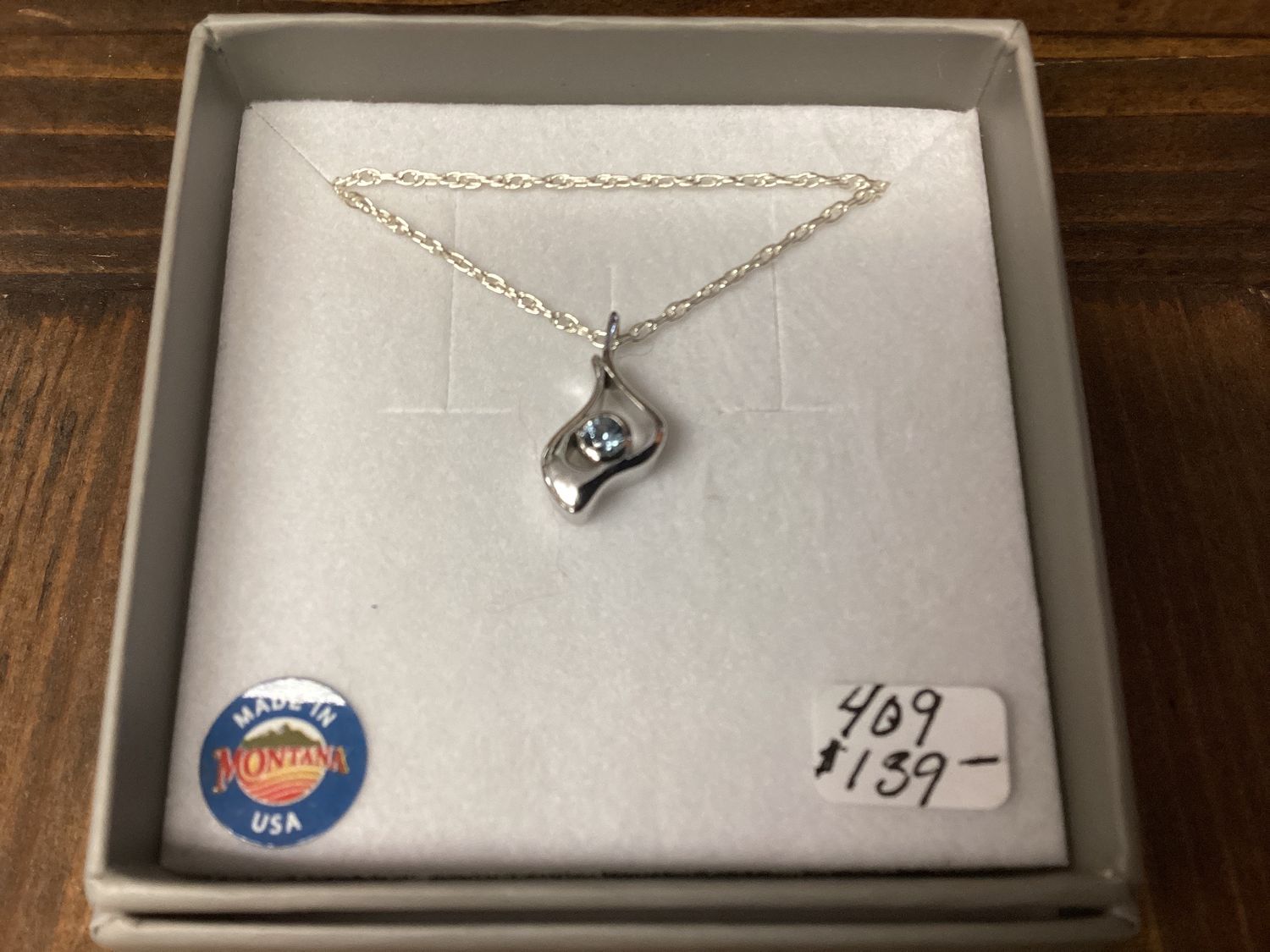 #409 Freeform Style3mm Necklace