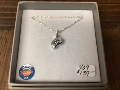 #409 Freeform Style3mm Necklace