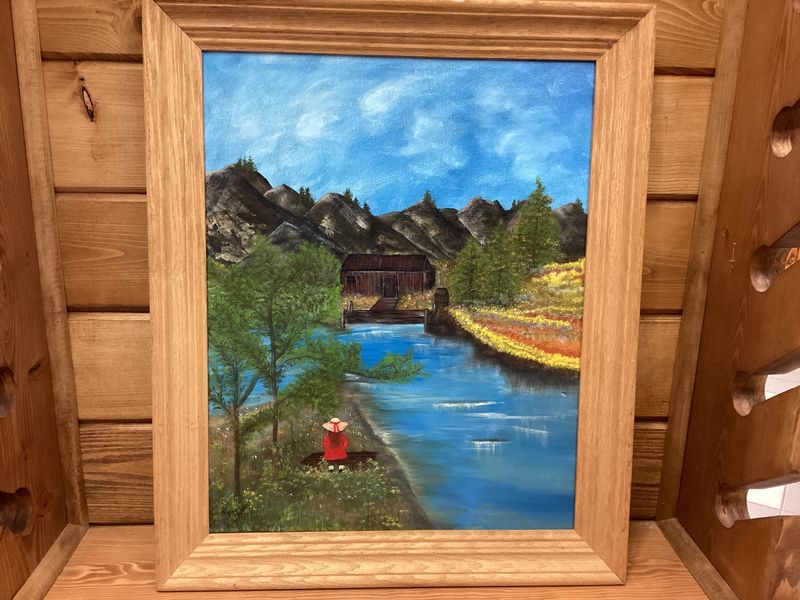 Girl In Red By Carol Gregory