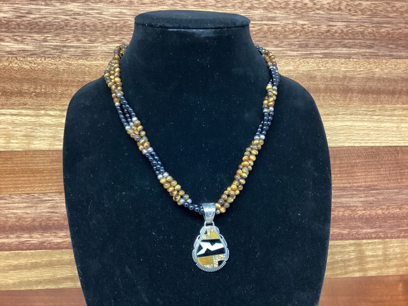 Navajo Tigers Eye Necklace