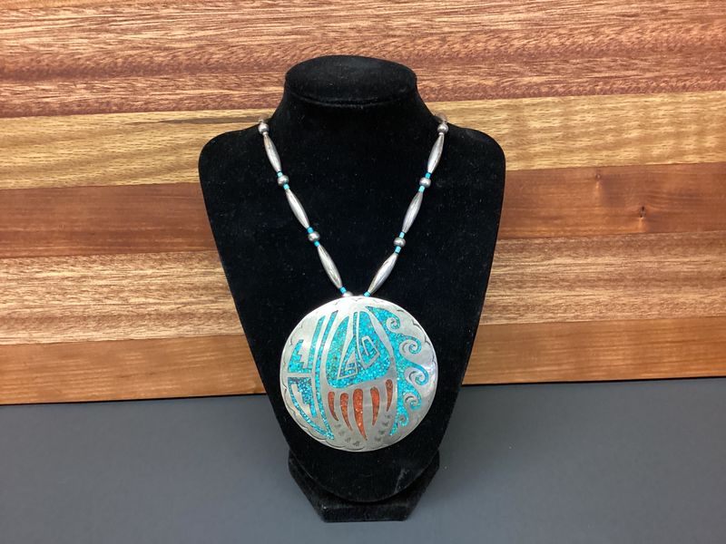 Navajo Bear Claw (SS925) Necklace