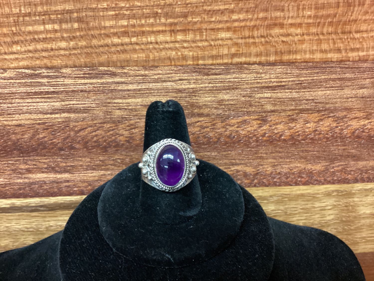 Amethyst (SS925) Stone Ring