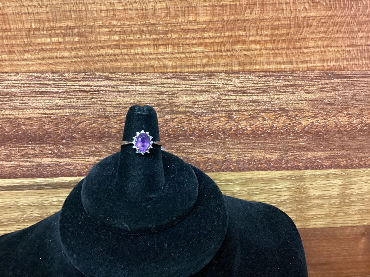 Amethyst Stone (14K) Ring