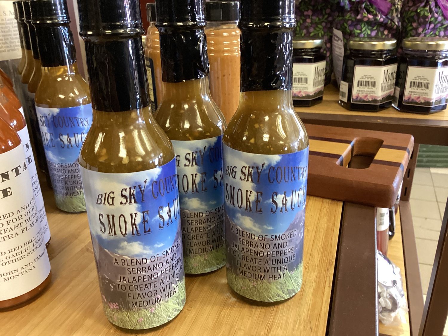 Big Sky Country Hot Sauce, With A Kick, Flavor: Smoked
