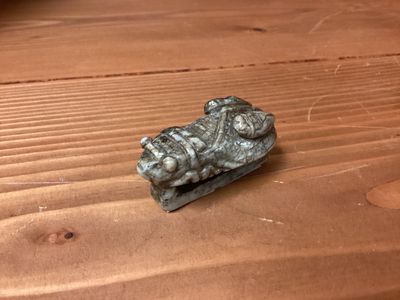 Antique Jade Belt Ornament