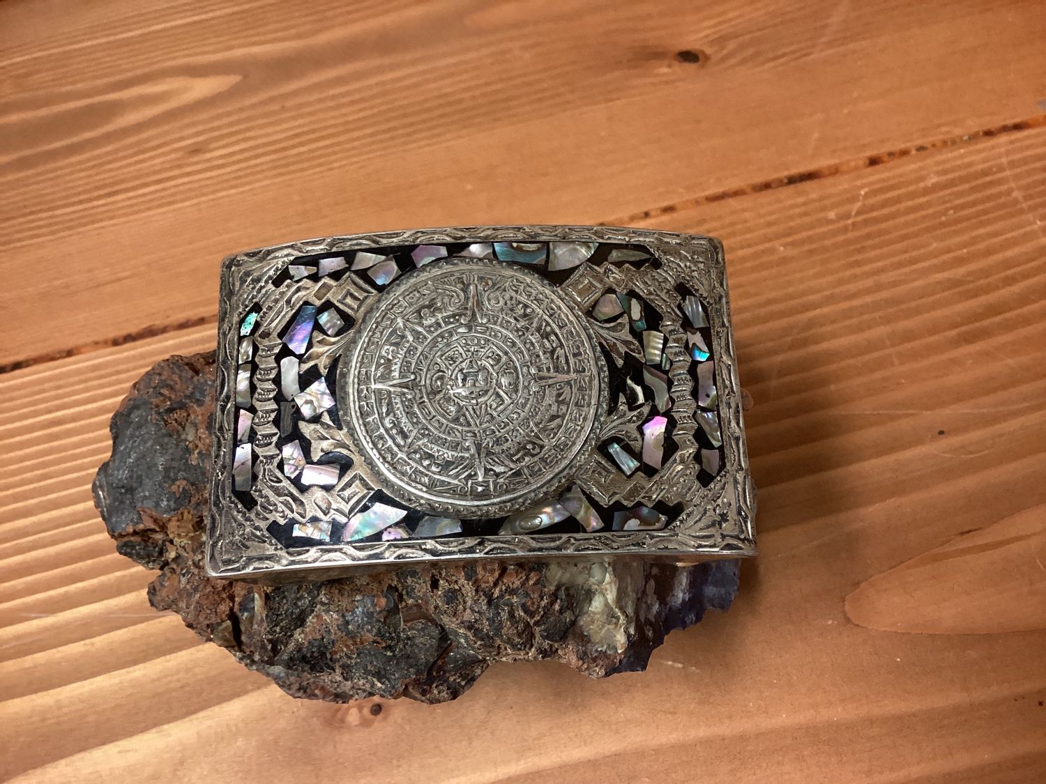 1940&#39;s Mexican SS Belt Buckle