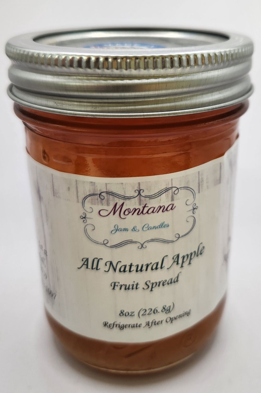 All Natural Fruit Spreads, Flavor: Apple