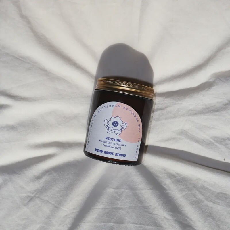 VERY GOODS STUDIO Restore geurkaars 170ml