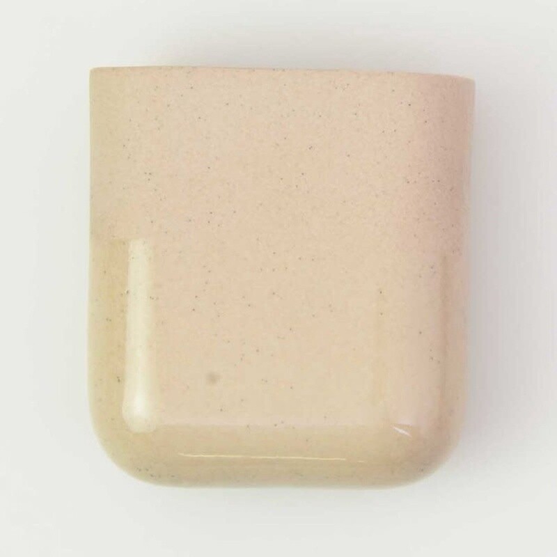 HARM &amp; ELKE dip wall vase-short Sand