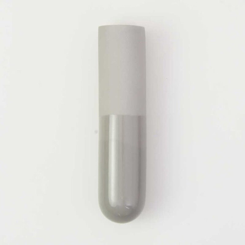 HARM &amp; ELKE dip wall vase-long Grey 090