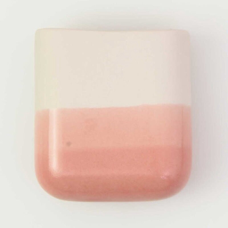 HARM &amp; ELKE dip wall vase-short Nude 059