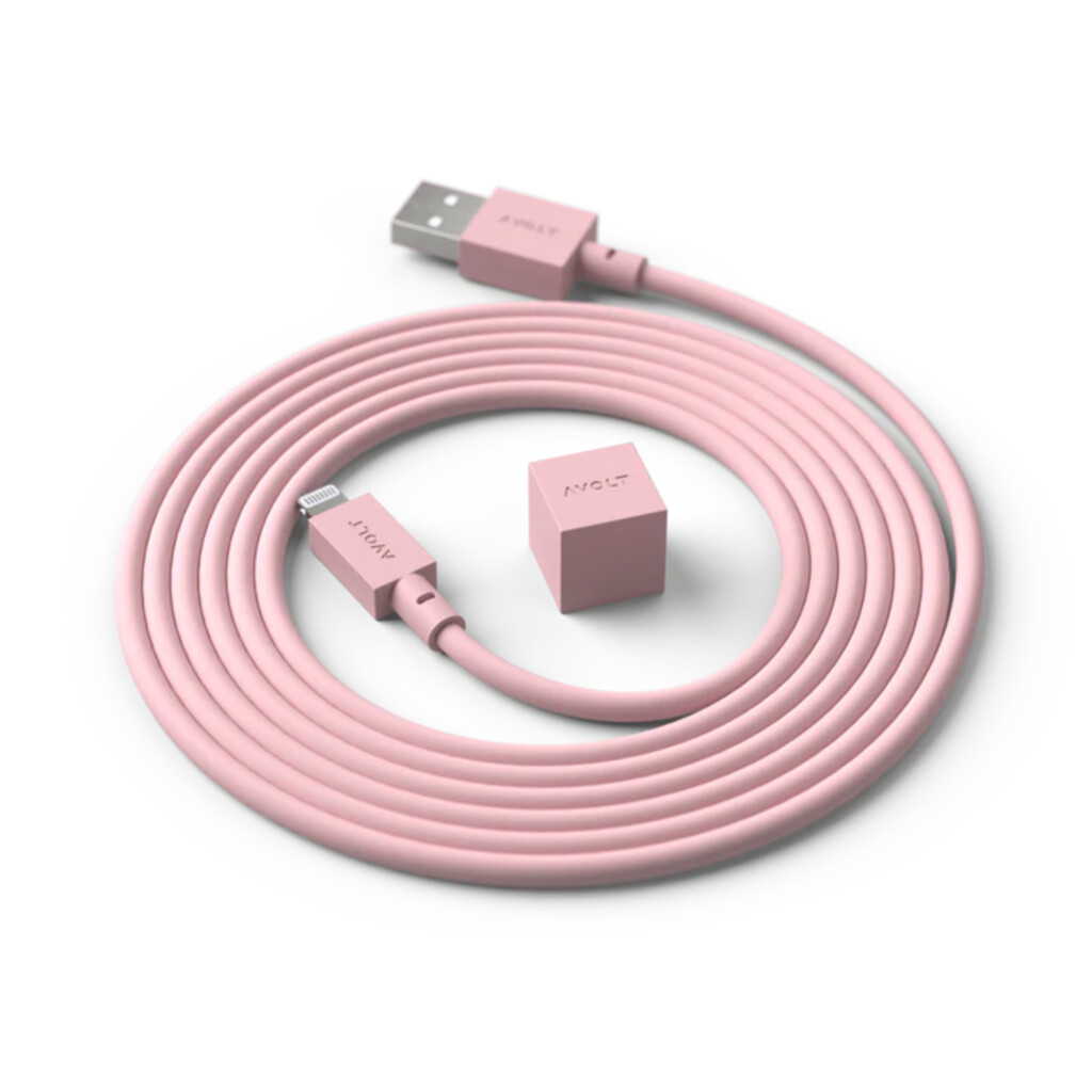 AVOLT Cable 1 oplaadkabel Old Pink