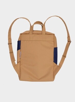 SUSAN BIJL Backpack, rugtas camel-navy
