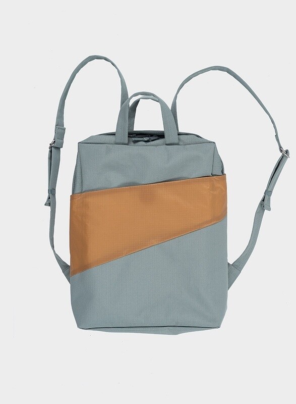 SUSAN BIJL Backpack grey-camel

