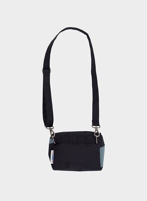 SUSAN BIJL Bum Bag Black-grey Small
