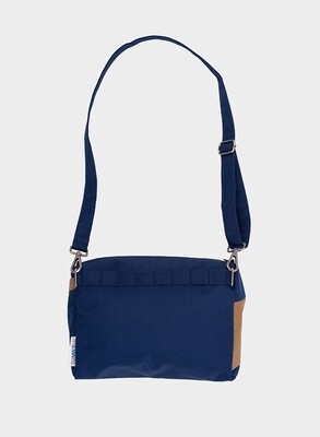 SUSAN BIJL Bum Bag Navy-camel Medium