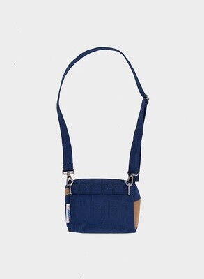 SUSAN BIJL Bum Bag Navy-camel Small