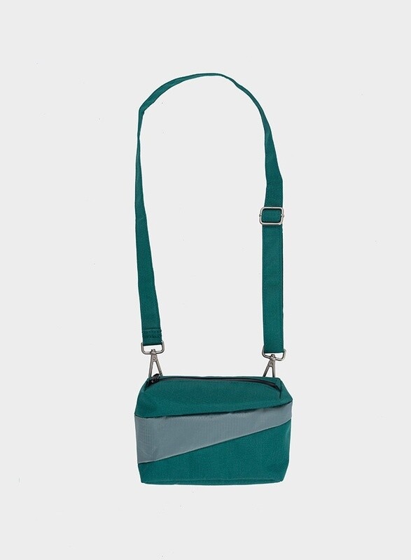 SUSAN BIJL Bum Bag Pine-grey Small