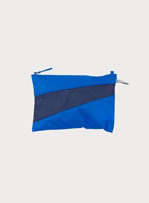 SUSAN BIJL Pouch Blue-navy Medium