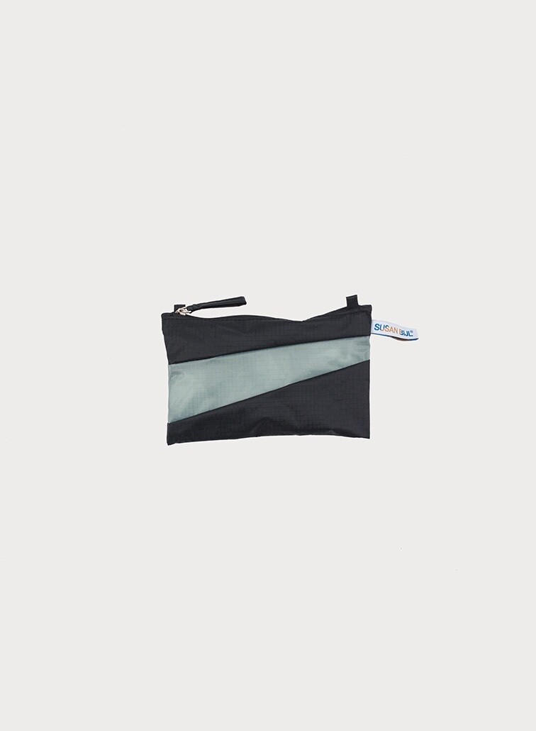 SUSAN BIJL Pouch black-grey Small