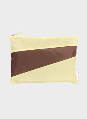 SUSAN BIJL Pouch Joy-Brown Large