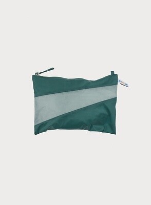 SUSAN BIJL Pouch Pine-grey Medium
