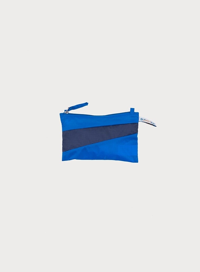 SUSAN BIJL Pouch Blue-navy Small