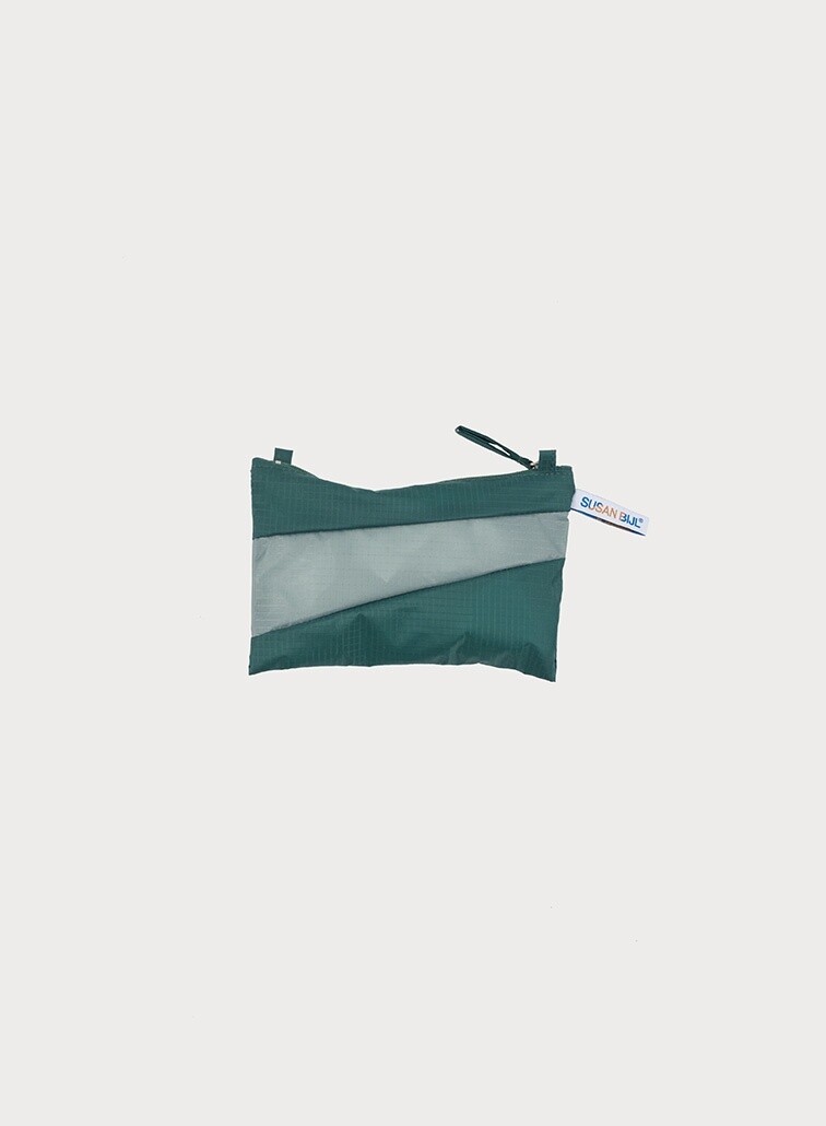 SUSAN BIJL Pouch Pine-grey Small
