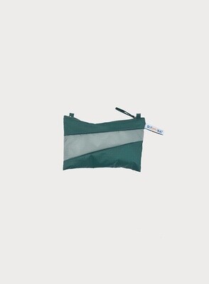 SUSAN BIJL Pouch Pine-grey Small