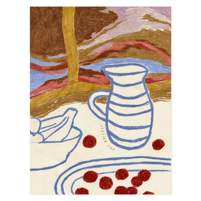 ATELIER AHA Postcard #2 Ma Cherie Amour