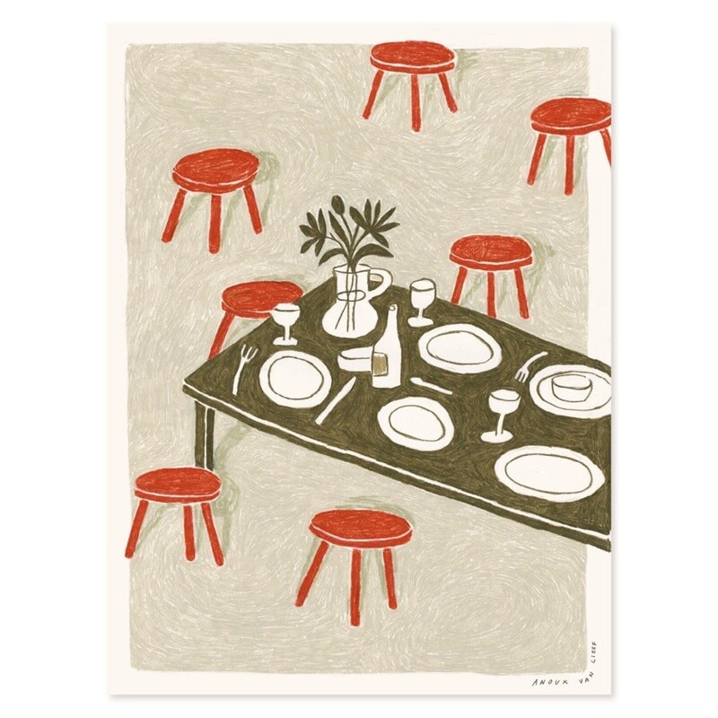 ATELIER AHA Poster #12 If You Want To Join 30x40cm