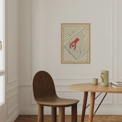 ATELIER AHA Poster #7 Nothing For A While 50x70cm