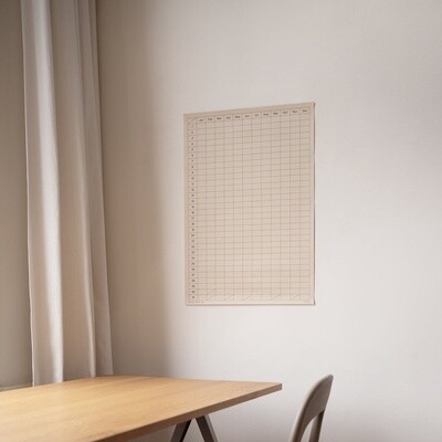 SOFIE BERNHAGEN Yearless Calendar naturel
