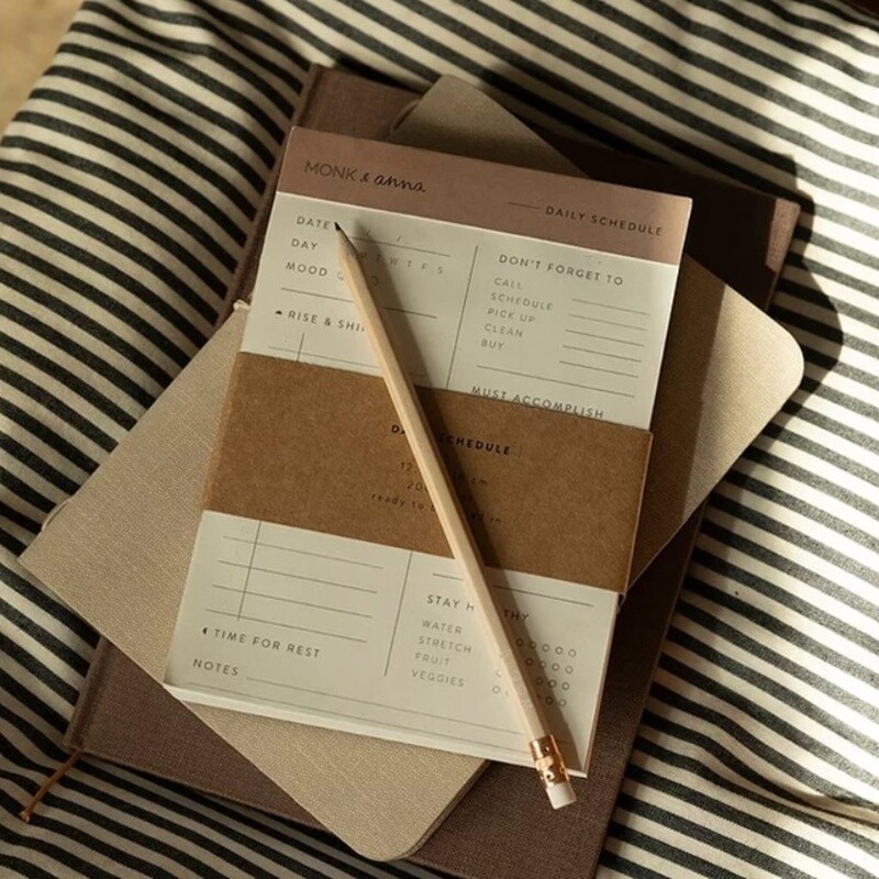 MONK &amp; ANNA daily schedule