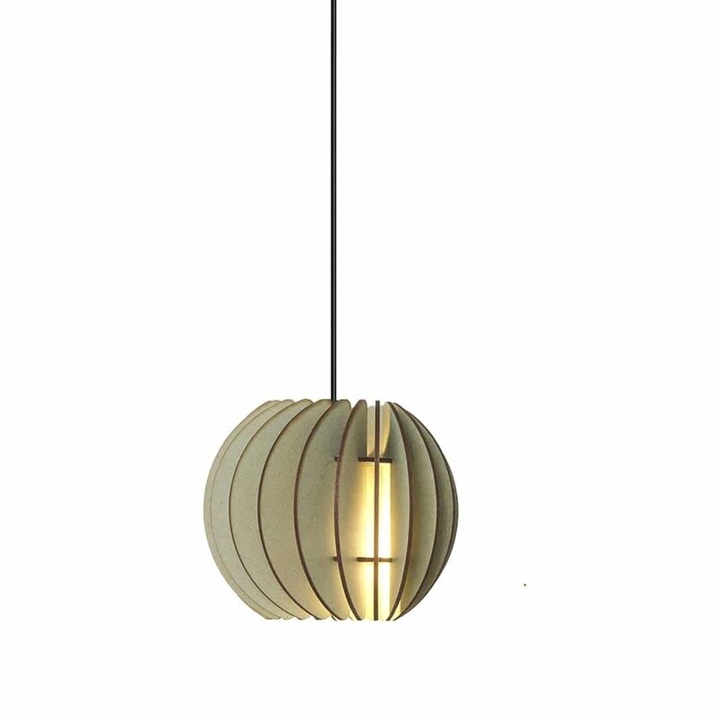VAN TJALLE &amp; JASPER Atmosphere hanglamp Dirty Mint