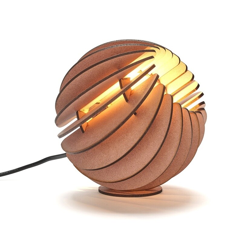 VAN TJALLE &amp; JASPER Atmosphere tafellamp Aged pink