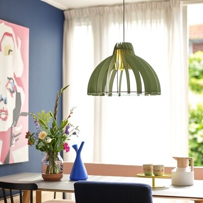 VAN TJALLE & JASPER Granny Smith hanglamp dirty mint